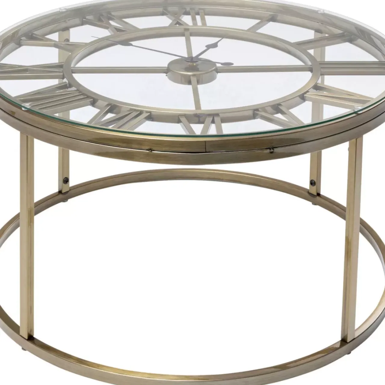 KARE Design Tische-Beistelltisch Roman Brass O76Cm