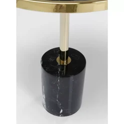 KARE Design Tische-Beistelltisch San Remo Base Schwarz O46Cm