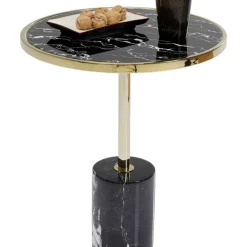 KARE Design Tische-Beistelltisch San Remo Base Schwarz O46Cm
