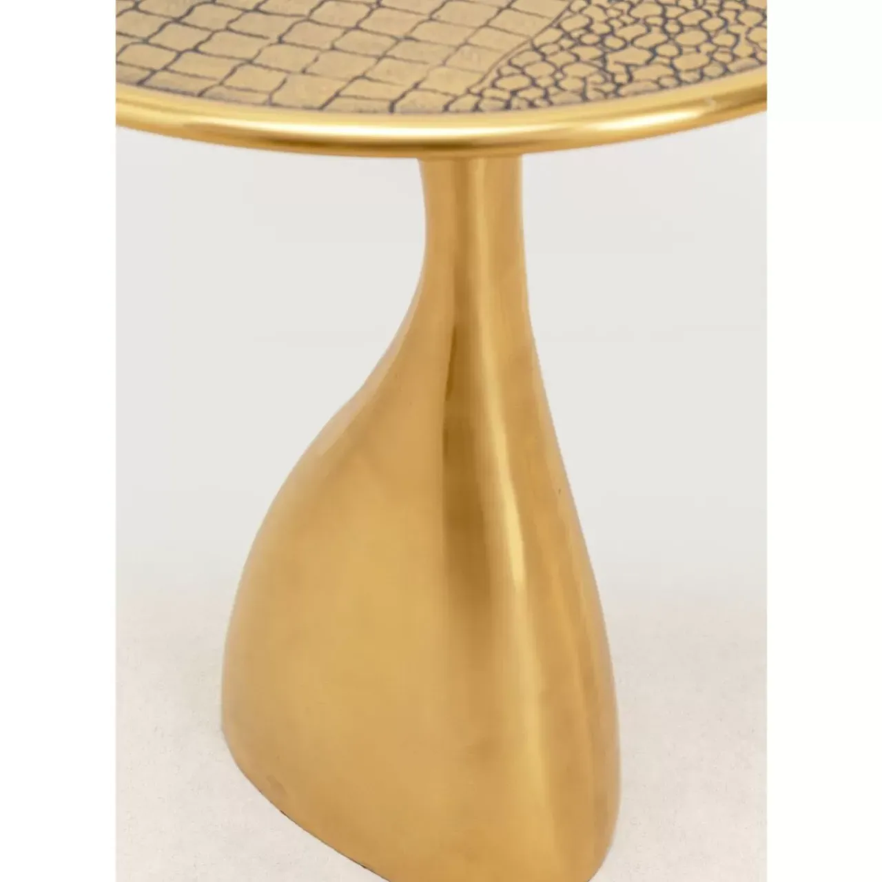 KARE Design Tische-Beistelltisch Spacey Gold O36Cm