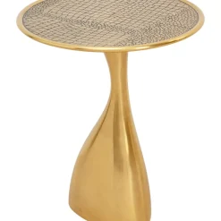KARE Design Tische-Beistelltisch Spacey Gold O36Cm