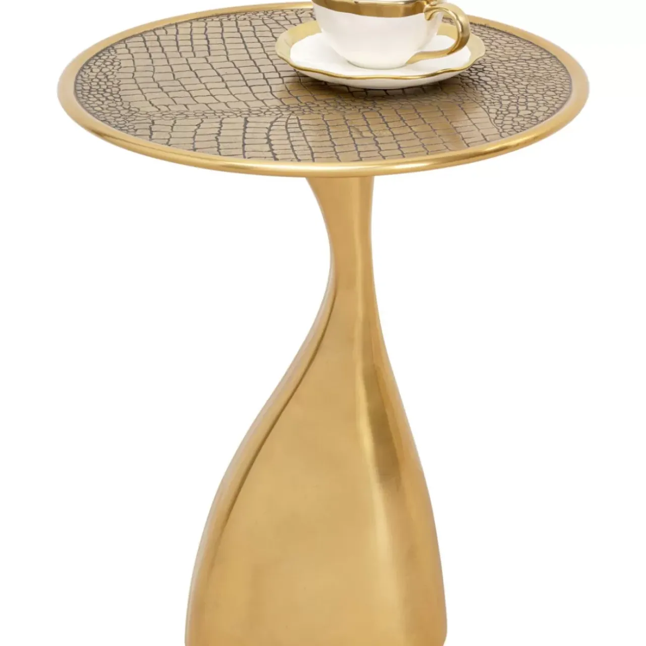 KARE Design Tische-Beistelltisch Spacey Gold O36Cm