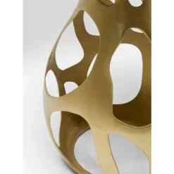 KARE Design Tische-Beistelltisch Volcano Gold O60Cm