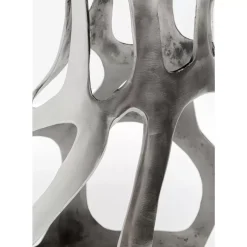 KARE Design Tische-Beistelltisch Volcano Silber O60Cm