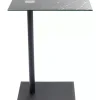 KARE Design Tische-Beistelltisch West Coast Schwarz Marble 50X34Cm