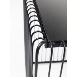 KARE Design Tische-Beistelltisch Wire Square Schwarz (2/Set) 45X45Cm