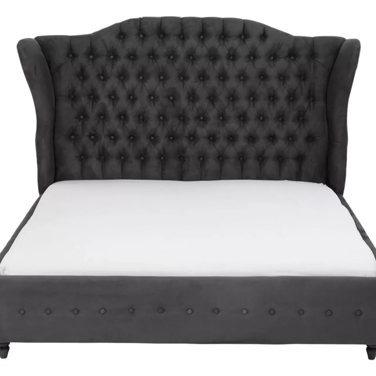 KARE Design Betten-Bett City Spirit Graphit 180X200Cm