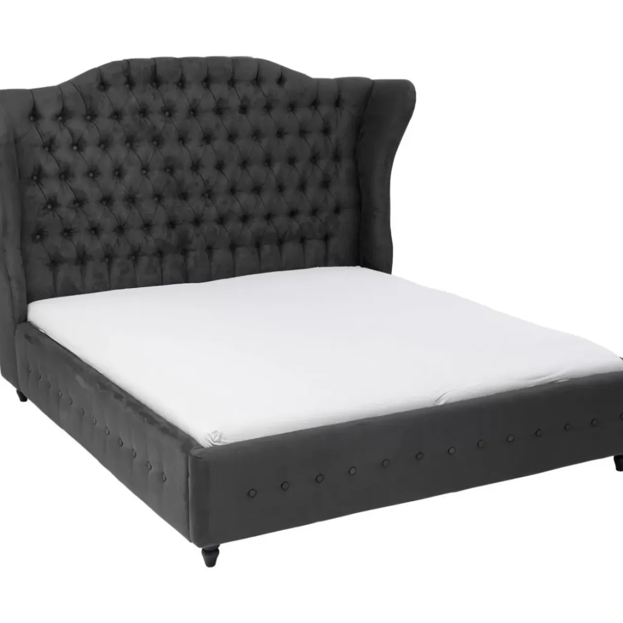 KARE Design Betten-Bett City Spirit Graphit 180X200Cm