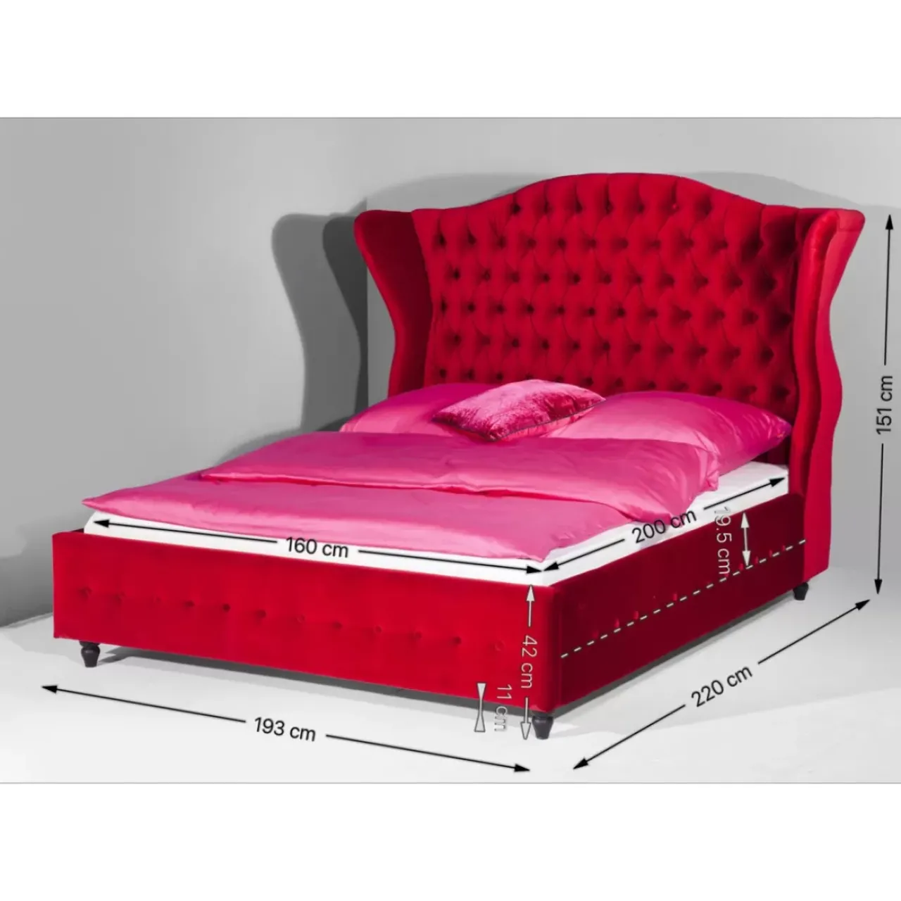 KARE Design Betten-Bett City Spirit Graphit 160X200Cm