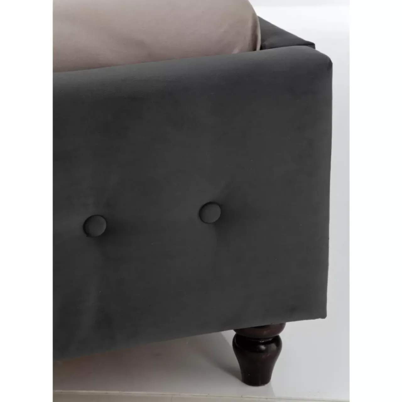 KARE Design Betten-Bett City Spirit Graphit 160X200Cm