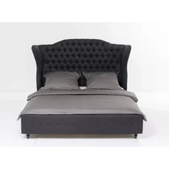 KARE Design Betten-Bett City Spirit Graphit 160X200Cm