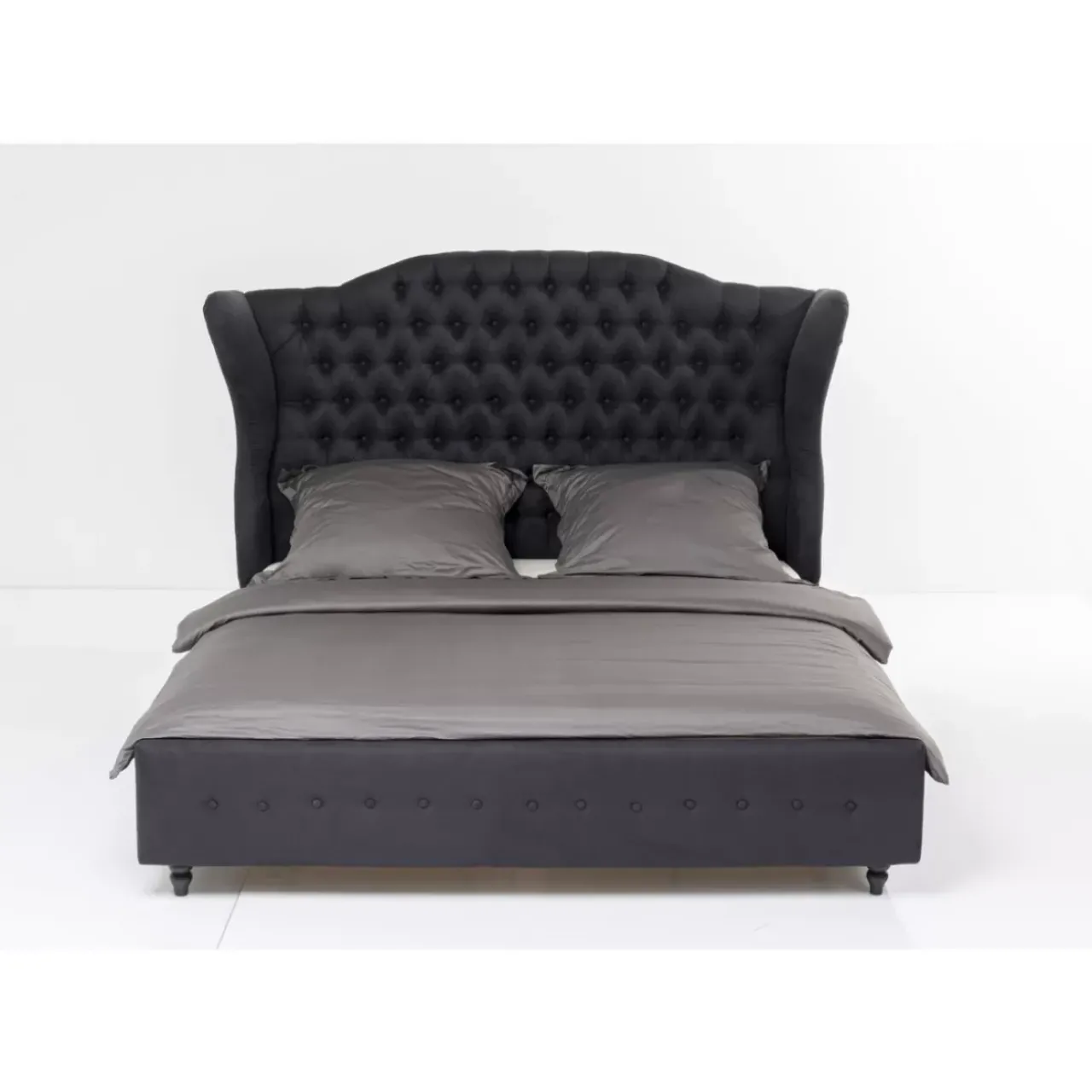 KARE Design Betten-Bett City Spirit Graphit 160X200Cm