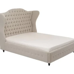 KARE Design Betten-Bett City Spirit Linen Natural 180X200Cm