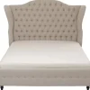 KARE Design Betten-Bett City Spirit Linen Natural 160X200Cm