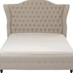 KARE Design Betten-Bett City Spirit Linen Natural 160X200Cm