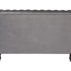 KARE Design Betten-Bett Desire Hoch Silbergrau 160X200 Cm