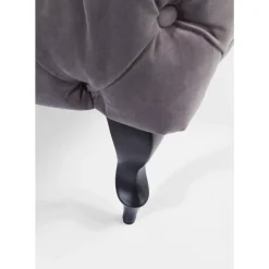 KARE Design Betten-Bett Desire Hoch Silbergrau 160X200 Cm