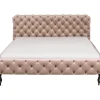 KARE Design Betten-Bett Desire Velvet Ecru 180X200Cm