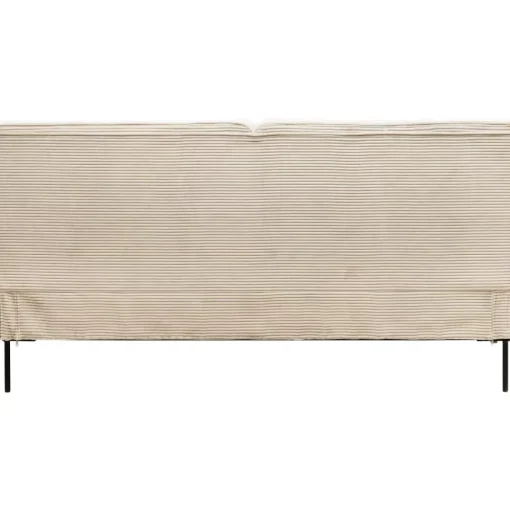 KARE Design Betten-Bett East Side Cord Creme 160X200Cm