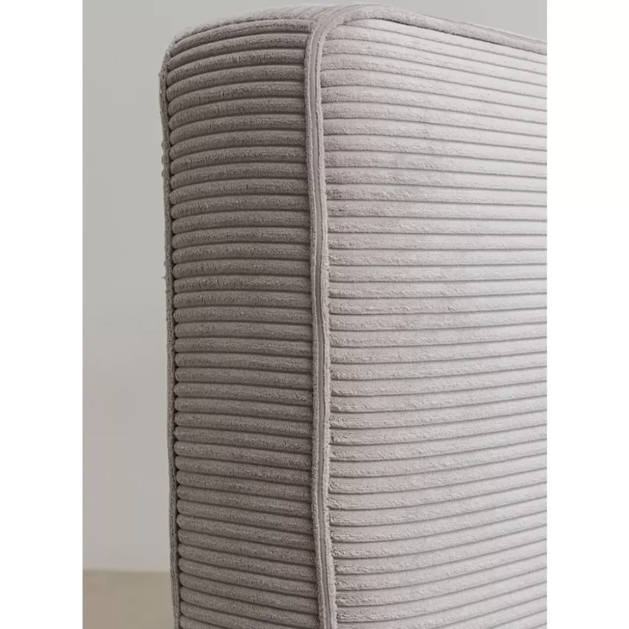 KARE Design Betten-Bett East Side Cord Grau 180X200Cm