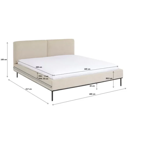 KARE Design Betten-Bett East Side 160X200Cm