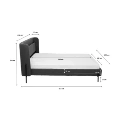 KARE Design Betten-Bett Tivoli Grun 180X200