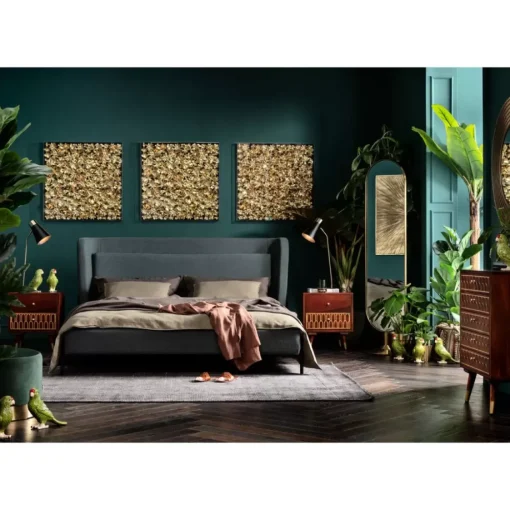 KARE Design Betten-Bett Tivoli Grun 160X200