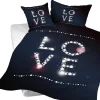 KARE Design Deko & Geschenkartikel-Bettwasche "Love" 160X210/50X70