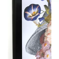KARE Design Bilder-Bild Frame Flower Lady Pastell 152X117