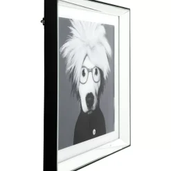 KARE Design Bilder-Bild Frame Mirror Artist Dog 60X60