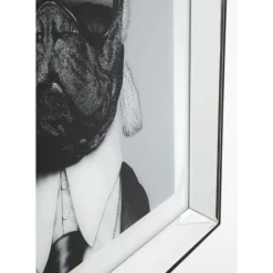 KARE Design Bilder-Bild Frame Mirror Designer Dog 60X60