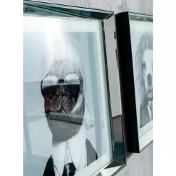 KARE Design Bilder-Bild Frame Mirror Designer Dog 60X60