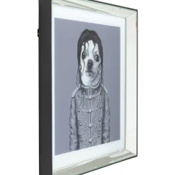 KARE Design Bilder-Bild Frame Mirror King Dog 60X60