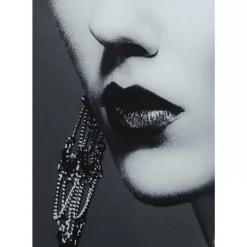 KARE Design Bilder-Bild Glas Beauty Lady 120X150Cm