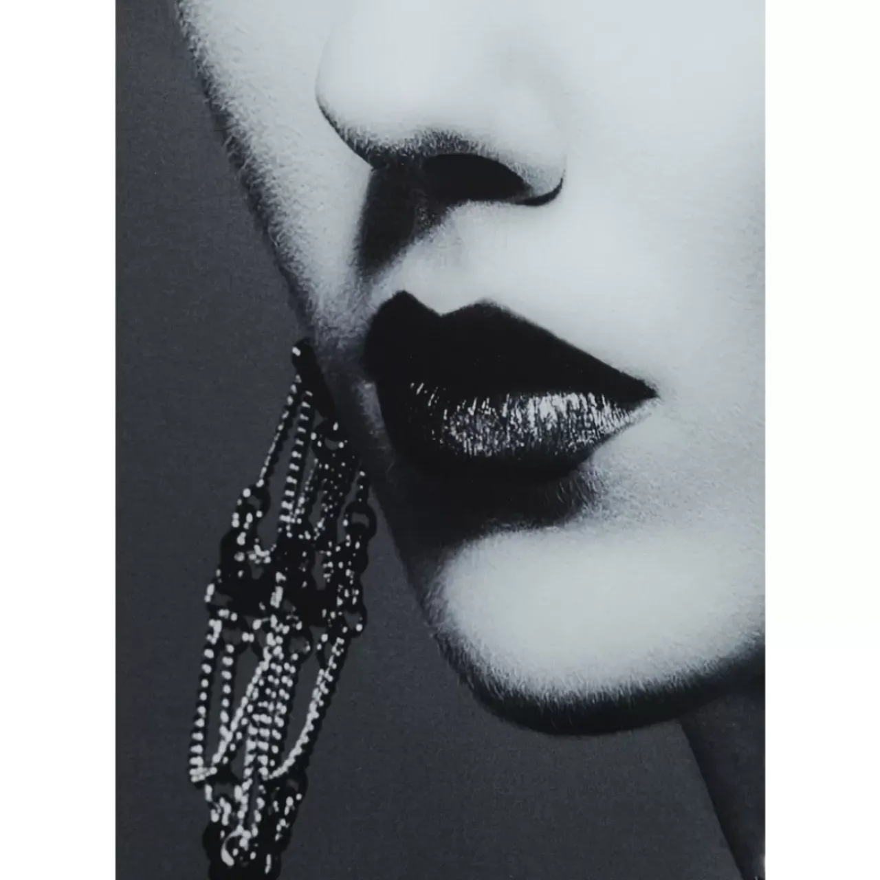 KARE Design Bilder-Bild Glas Beauty Lady 120X150Cm