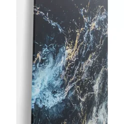 KARE Design Bilder-Bild Glas Blue Portal 150X100Cm