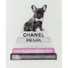 KARE Design Bilder-Bild Glas Fashion Dog 60X80Cm