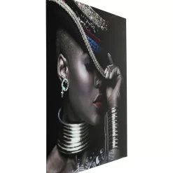 KARE Design Bilder-Bild Glas Foxy Lady 120X120Cm