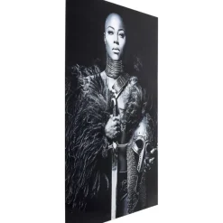 KARE Design Bilder-Bild Glas Lady Knight 100X150Cm