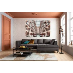KARE Design Bilder-Bild Glas Library 150X100Cm