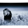 KARE Design Bilder-Bild Glas Lion King Standing 160X120Cm
