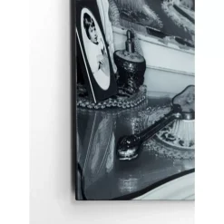 KARE Design Bilder-Bild Glas Metallic Gepard 100X150