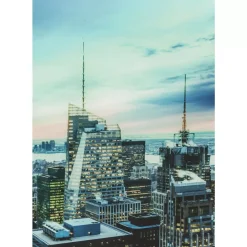 KARE Design Bilder-Bild Glas New York Sunset 120X160Cm