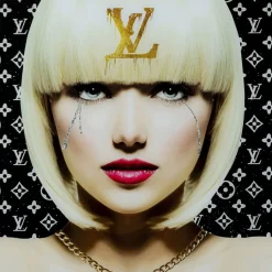 KARE Design Bilder-Bild Glas Runny Eyes 80X80