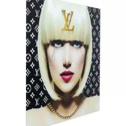 KARE Design Bilder-Bild Glas Runny Eyes 80X80