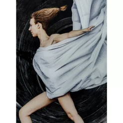 KARE Design Bilder-Bild Glas Time Traveller 120X180