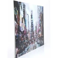KARE Design Bilder-Bild Glas Times Square Move 70X90Cm