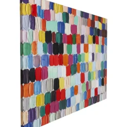KARE Design Bilder-Bild Touched Colorful Dots 140X200Cm