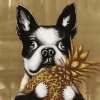 KARE Design Bilder-Bild Touched Dog With Pineapple 80X80Cm