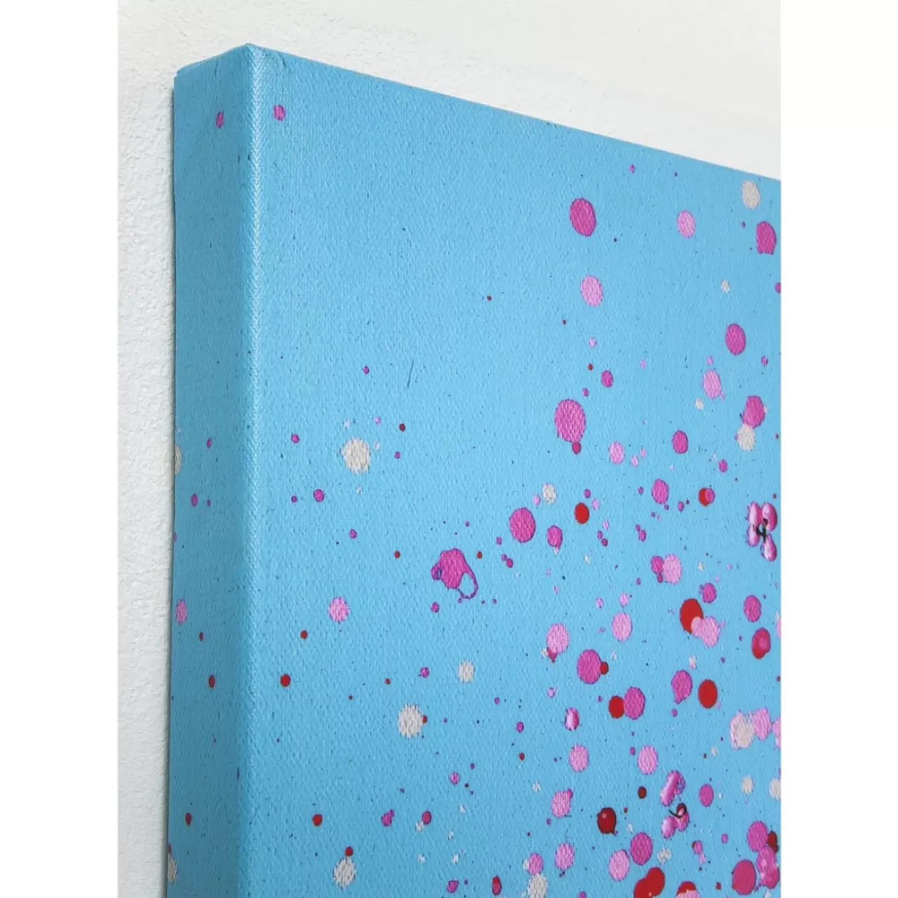 KARE Design Bilder-Bild Touched Flower Boat Blau Pink 160X120Cm